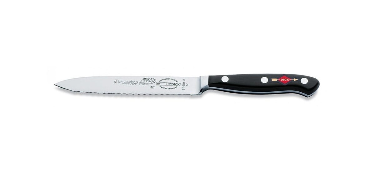 Nóż uniwersalny ostrze faliste 13 cm | Dick Premier Plus 8141013