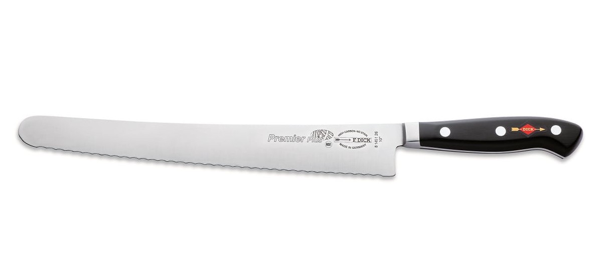 Nóż do krojenia ostrze faliste 26 cm | Dick Premier Plus 8145126