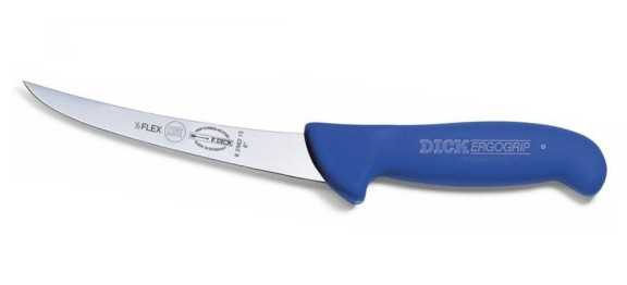 Nóż do trybowania półelastyczny ostrze wygięte 13 cm | Dick ErgoGrip 8298213