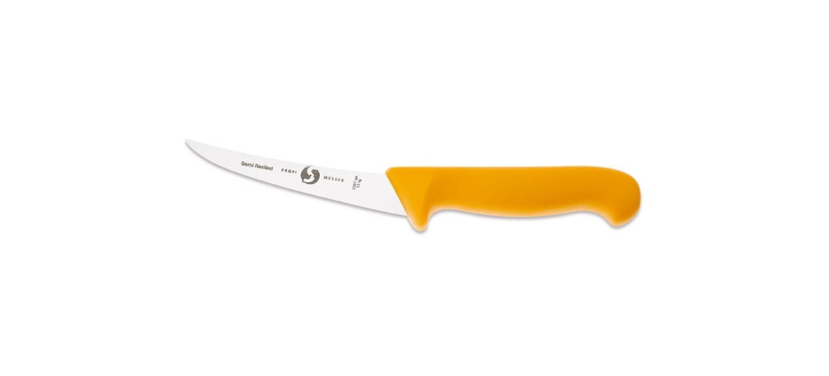 Nóż do trybowania półelastyczny 13 cm | Giesser 2507 PP7
