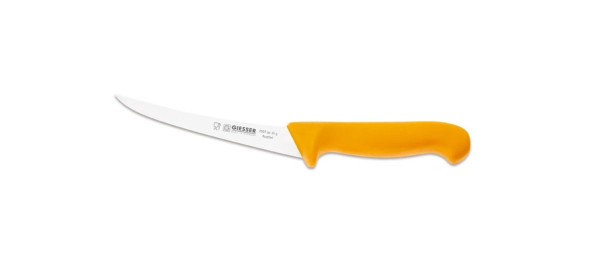 Nóż do trybowania półelastyczny 15 cm | Giesser 2507 PP7