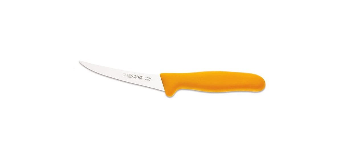 Nóż do trybowania sztywny 13 cm | Giesser 2514