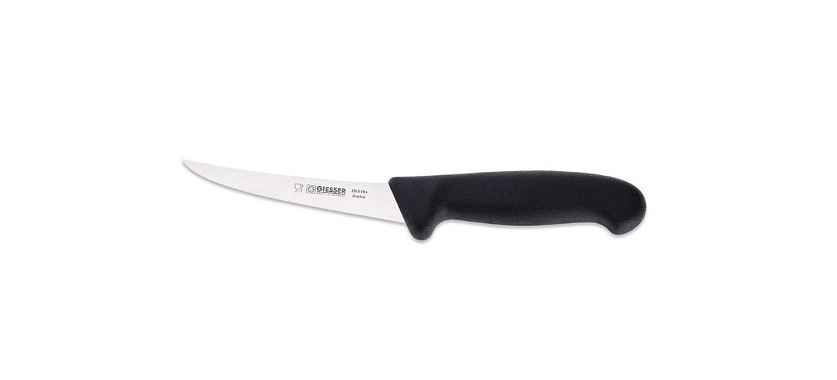 Nóż do trybowania sztywny 13 cm | Giesser 2515