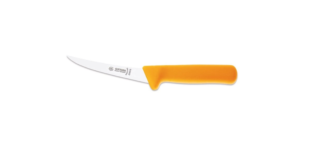 Nóż do trybowania sztywny 13 cm | Giesser 2519