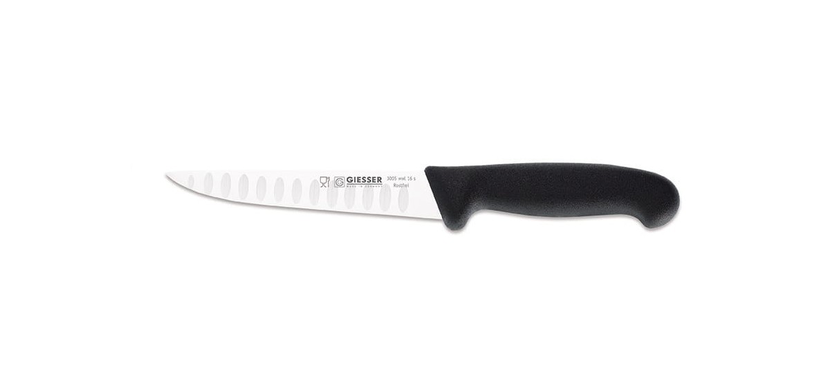 Nóż ubojowy szlif kulowy 16 cm | Giesser 3005 wwl