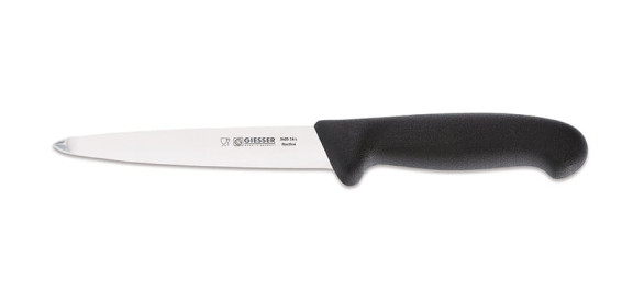 Nóż do jelit nosek stalowy 16 cm | Giesser 3405