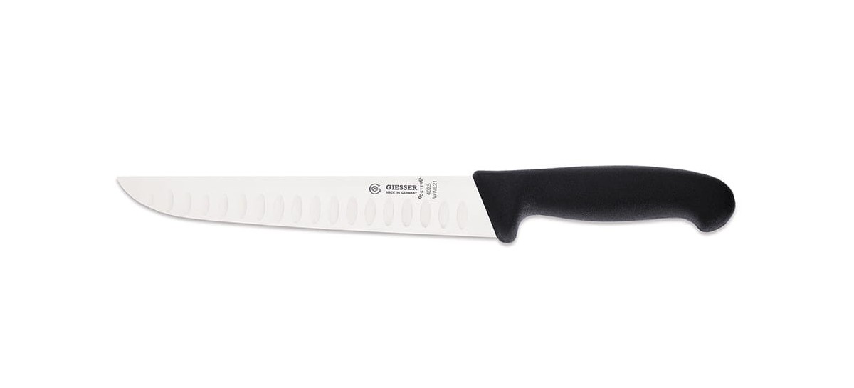 Nóż masarski szlif kulowy wąska forma 21 cm | Giesser 4025 wwl
