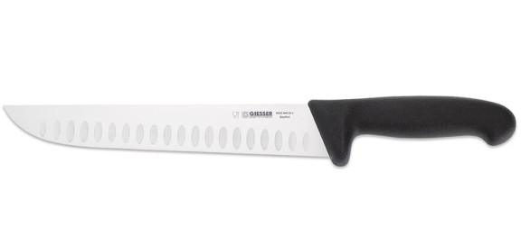 Nóż masarski szlif kulowy wąska forma 24 cm | Giesser 4025 wwl