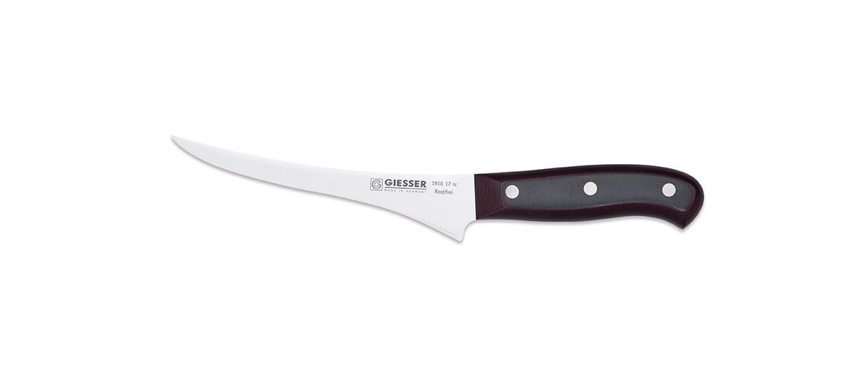 Nóż do filetowania 17 cm Rocking Chef | Giesser PremiumCut 1910