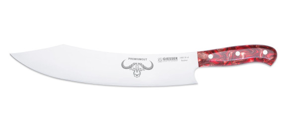 Nóż do mięsa Barbecue 30 cm Red Diamond | Giesser PremiumCut 1900
