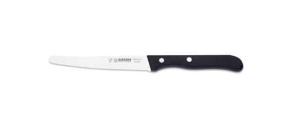 Nóż kuchenny ostrze faliste 11 cm | Giesser 8360 POM
