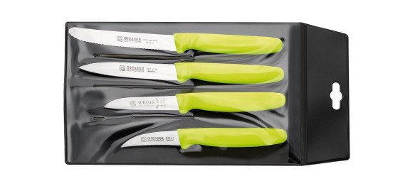 Zestaw 4 noży kuchennych | Giesser 3585