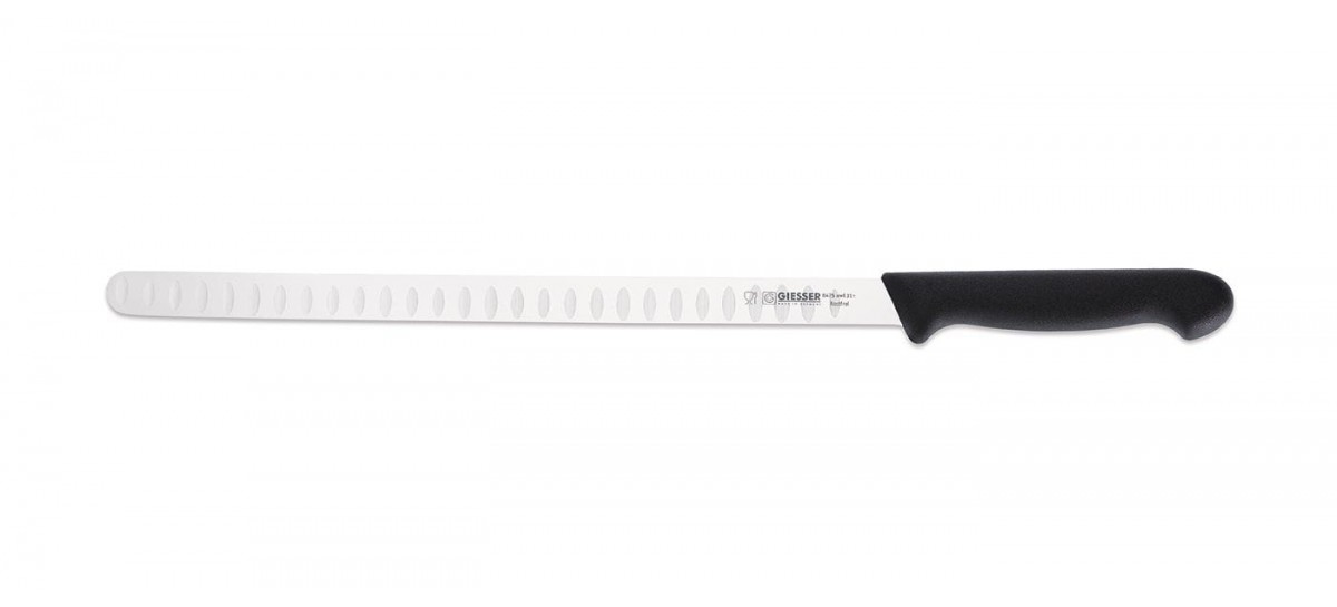 Nóż do łososia szlif kulowy 31 cm | Giesser 8475