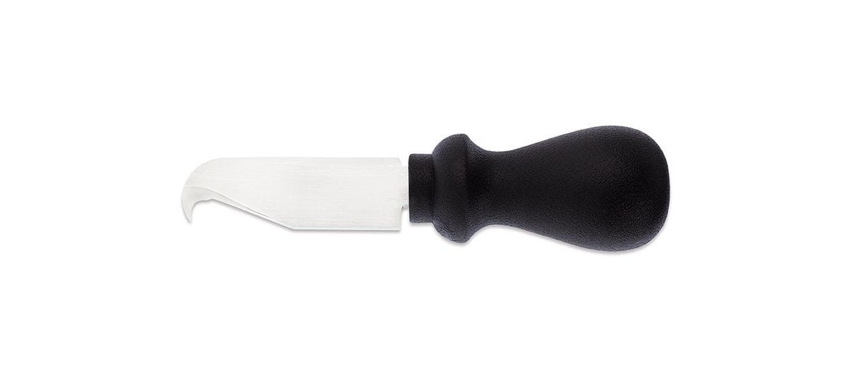Nóż do przekrawania skóry parmezanu 8 cm | Giesser 9495