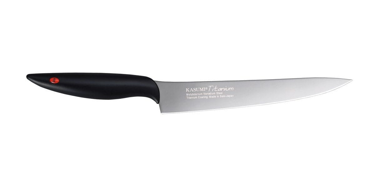 Nóż uniwersalny wąski z powłoką tytanową 20 cm | Kasumi Titanium 20020