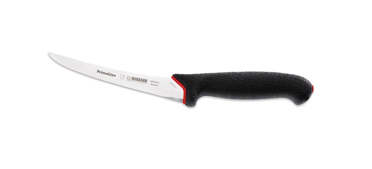 Nóż do trybowania sztywny 15 cm | Giesser-12251