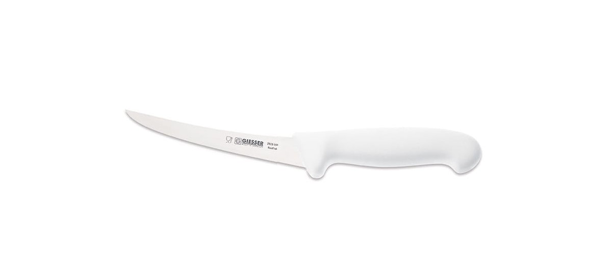 Nóż do trybowania sztywny 15 cm | Giesser 2515