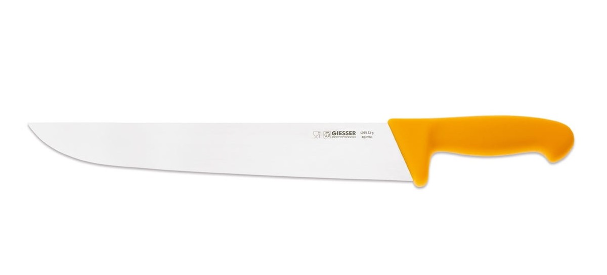 Nóż masarski wąska forma 32 cm | Giesser 4025