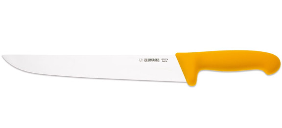 Nóż masarski wąska forma 27 cm | Giesser 4025